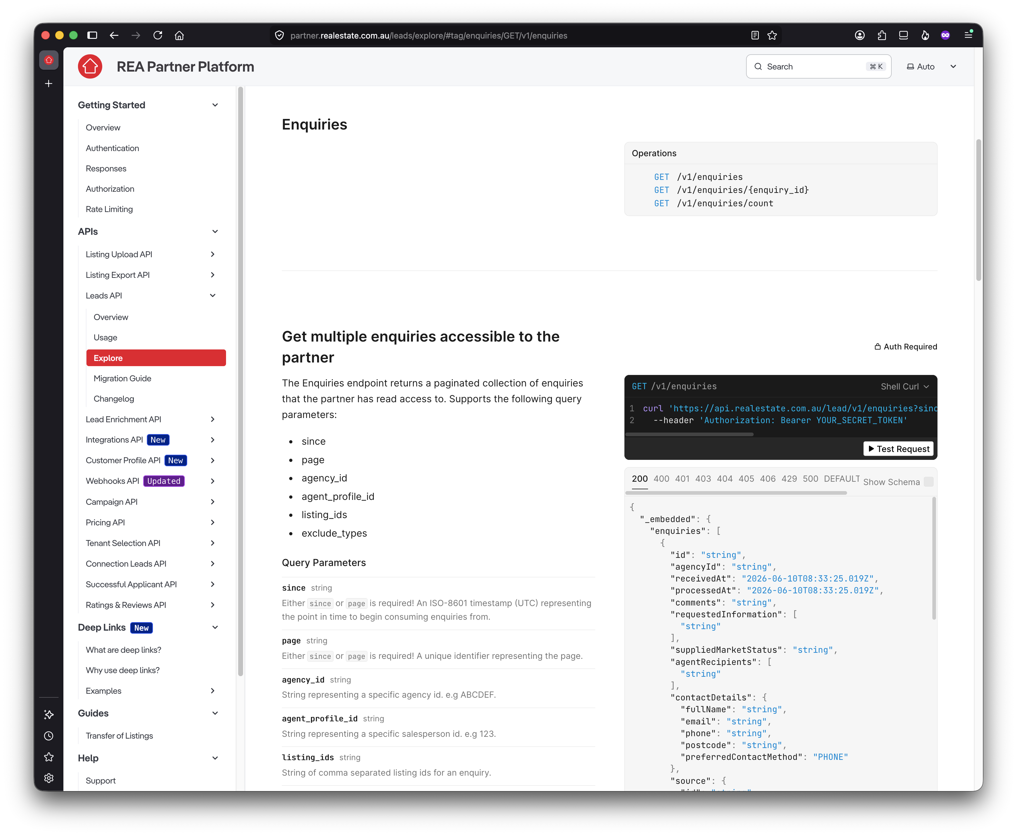After: OpenAPI renderer (Scalar)